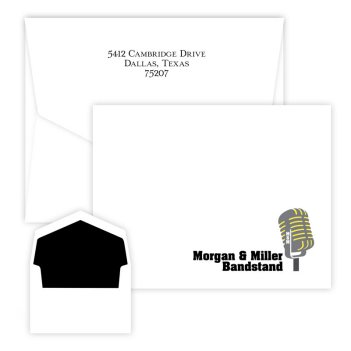 Your Logo Correspondence Card - Digital Print