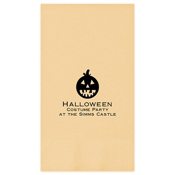 Halloween Guest Towel - Foil-Pressed
