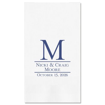 Established Guest Towel - Printed