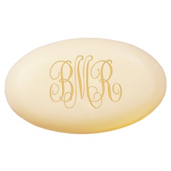 Classic Monogram Personalized Soap - Engraved